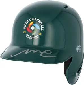 Munetaka Murakami Japan Baseball 2026 World Baseball Classic Autographed Green Mini Batting Helmet - Fanatics Authentic Certified