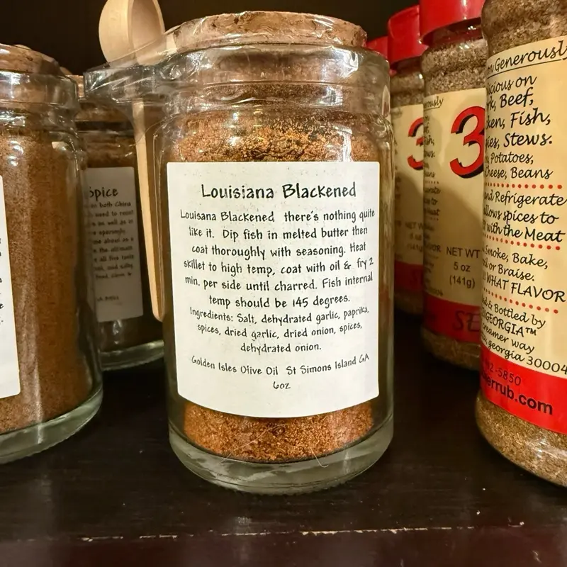 Louisiana blackened seasoning
