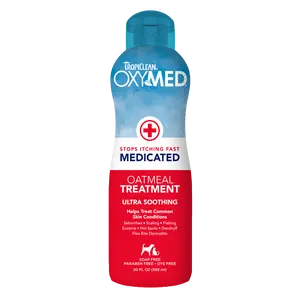 TropiClean OxyMed Medicated Anti-Itch Treatment Rinse for Pets