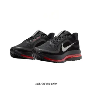 Black Mesh Breathable Running Shoes Red Sole Cushion Lightweight Sneakers Low-Top Training Joggers