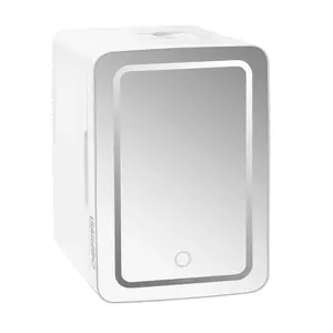 Mini Makeup Mirror Fridge - Portable Cosmetic Mirror for On-the-go Makeup
