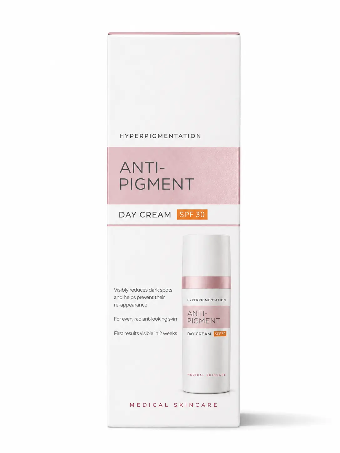 Anti-Pigment Day Cream SPF 30 50ml – Face Moisturizer for Uneven Skin Tone & Dark Spot Appearance, Daily Hydrating Facial Cream