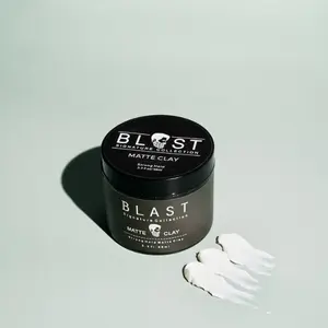 Blast Signature Collection Matte Clay - Strong Hold Natural Matte Finish Flexible Styling Hair Product for All Hair Types