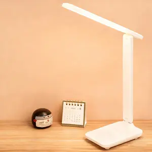 LED Foldable Table Lamp, Adjustable Brightness, Rechargeable Reading Light, Eye-Care Study Lamp, Bedroom Dormitory Gift, Home Decor Lighting