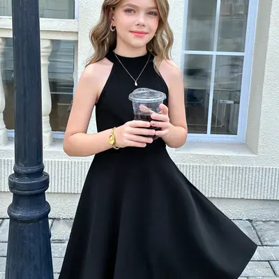 black dress for girls 10-12 Amazon.com: Arshiner Girl Black Dress Fall Long Sleeve Formal Funeral Tulle  Dresses Size 6: Clothing, Shoes & Jewelry