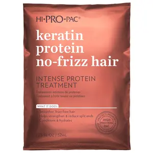 Hi Pro Pac Keratin Protein No Frizz Treatment Packet 1.75 oz Hydrate Smooth