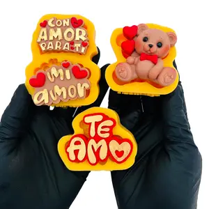 Valentines Day mini bear i love you 3 pieces