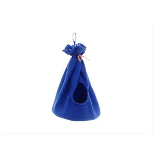 212 MAIN Bird Cage Fleece Teepee - Extra Large Size, Pet Bird Cage Accessory