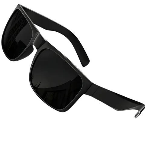 GRINDERPUNCH XL Polarized Sunglasses for Men Women Unisex – Big Head Fit, Wide Frame UV400 Shades for Driving, Travel & Daily Outdoor Use