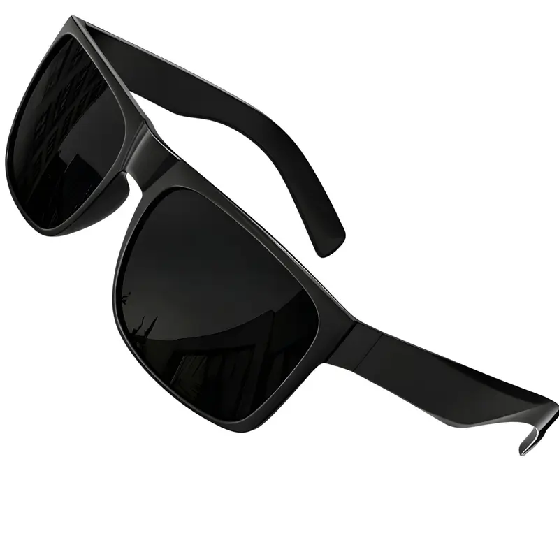GRINDERPUNCH XL Polarized Sunglasses for Men Women Unisex – Big Head Fit, Wide Frame UV400 Shades for Driving, Travel & Daily Outdoor Use