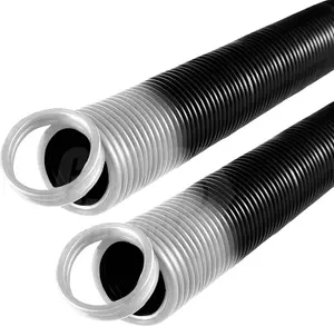 Garage Door Extension Springs For 110 lb. Door Weight - White (Pair)