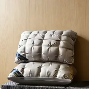 2-Pack Twist Flower Breathable Embroidered Decorative Pillows, High-End Soft and Plush Hotel Quality, Luxurious Comfort for Year-Round Use