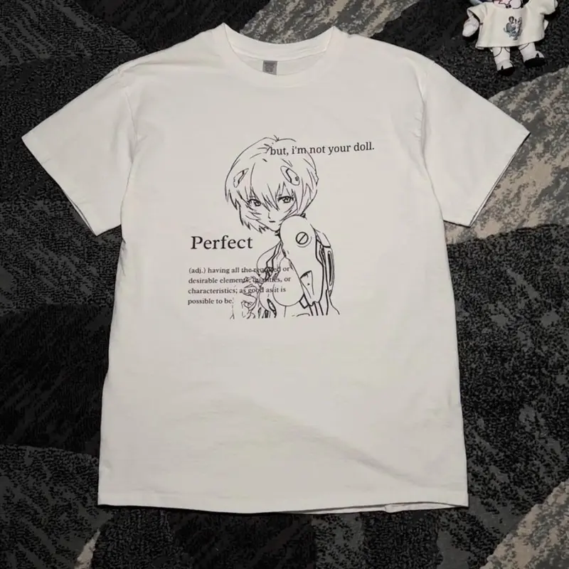 evangelion vintage tee - TikTok Shop