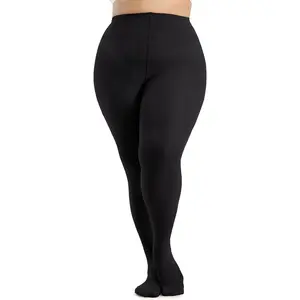 Plus Size Tights for Women 80D Semi Opaque Stockings Soft & Elastic Women’s Pantyhose 1XL XXL 3XL 4XL