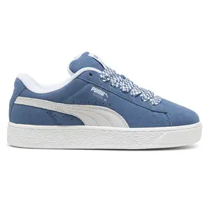 PUMA Womens Suede Xl Lace Up Sneakers Shoes Casual - Blue