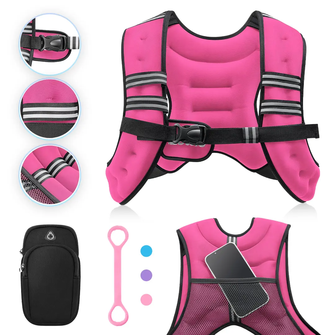 Pink Vest + Resistance Band*1