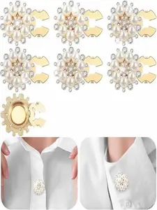6 Pcs Trendy Creative Shirt Buttons, Fashion Accessories for Men and Women, Business Casual Formal Wear, Stylish Decorative Buttons