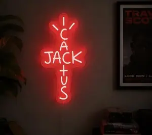 RED JACK CACTUS LED Room Lights