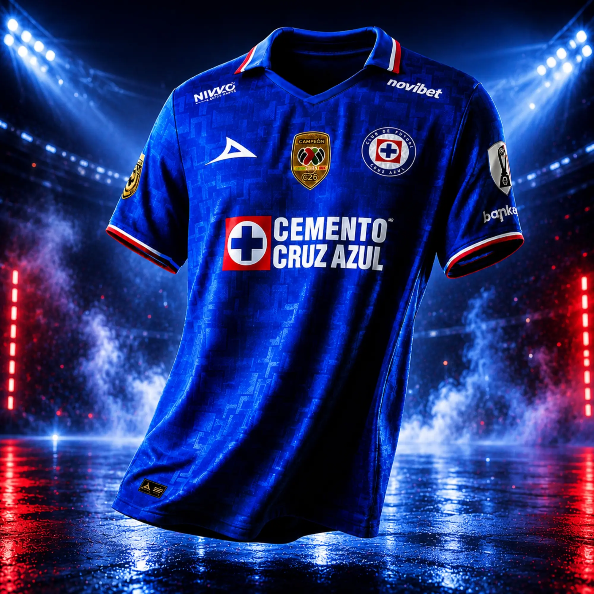 Blue Cruz Azul Soccer Shirt 2025/26 – Breathable Short Sleeve Jersey, Liga MX Fan & Stadium Gear