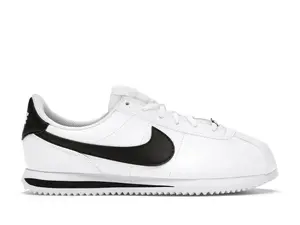 Nike Kid's Cortez Basic White Black, from StockX