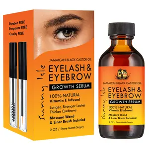 Sunny Isle Jamaican Black Castor Oil Eyebrow & Eyelash Growth Serum