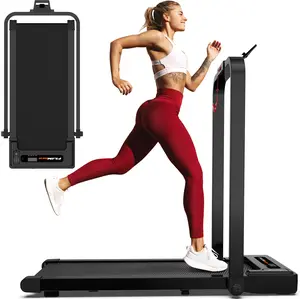 LIVIVOX Walking Pad Treadmill, Under Desk Treadmills for Home Office,  Mini Compact Folding Porable Running Machine,Low noise shock absorption pad treadmill weight capacity cardio vibrating  plate Led Display