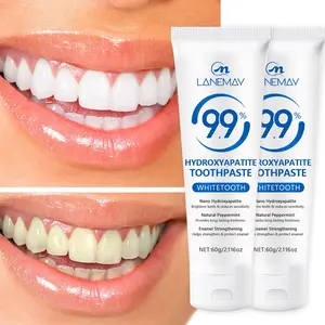 2.116oz - Toothpaste - Hydroxyapatite & Nicotinamide Blend - Deep Cleaning & Fresh Breath - Comprehensive Gum Protection - Niacinamide Toothpaste