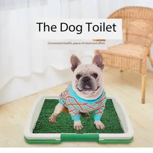 Turf Pet Dog Grass Patch Toilet Puppy Potty Trainer Indoor Training Tray Pet Toilets Three Layers