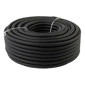 DC Sound 1" 25mm 50 Feet Split Wire Loom Cable Sleeves Conduit Protective Tubing