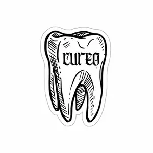 CUREO Tooth Die-Cut Stickers
