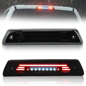 LED Third Brake Light for Ford F-150 2009-2014 – High Mount Stop & Cargo Light, Red & White LED, Plug & Play Waterproof OEM Fit (Excludes Raptor)