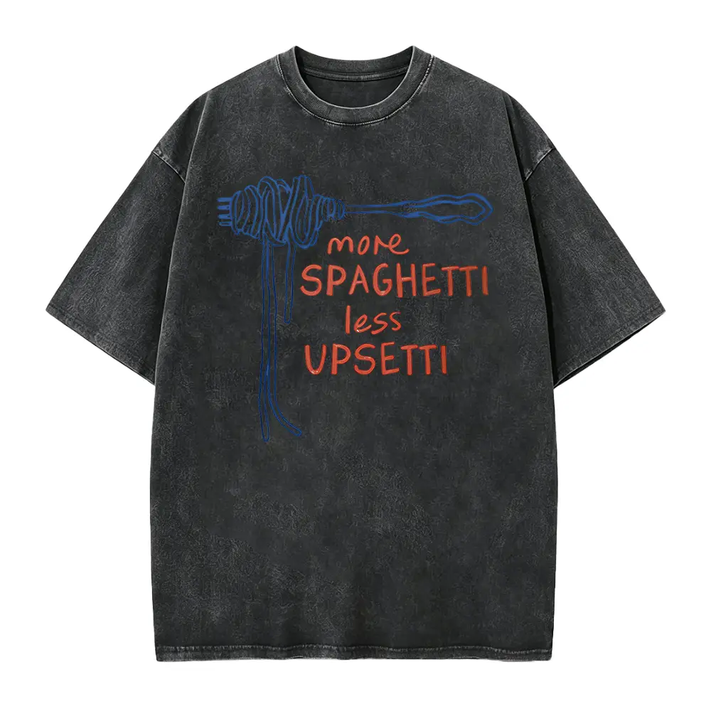Washed T-shirt-Black