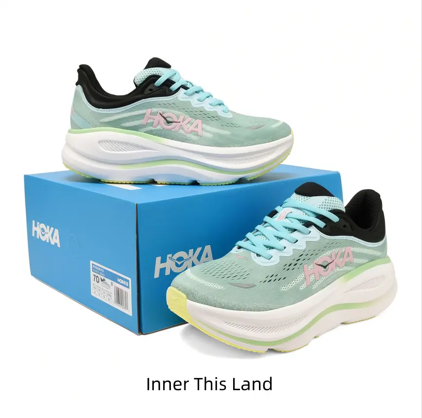Mint breathable mesh walking sneakers with pink letter logo and lime midsole trim, dreamy pastel palette made for coastal stroll and picnic OOTD reels