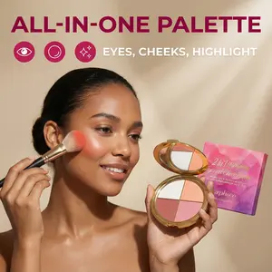 Highlighter eyeshadow blush palette Highlighter eyeshadow blush palette