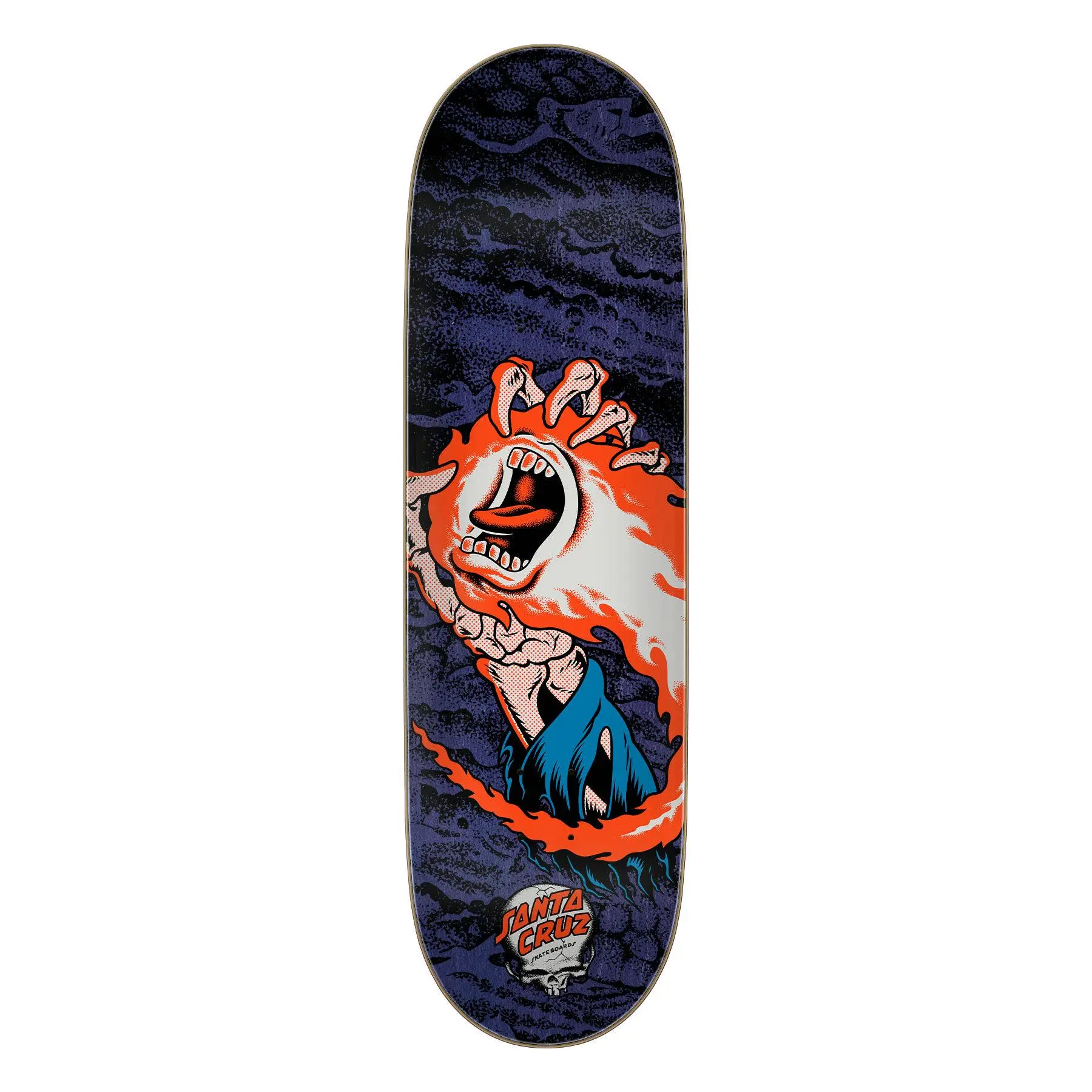 Pro Model VX Skateboard Deck - Corey O'Brien Reaper Hand 9.0" x 32.15", Lighter 5 Plies of North American Maple Plywood, 14.25" Wheelbase, ATV Concave, Artwork Combo Skateboarding Part