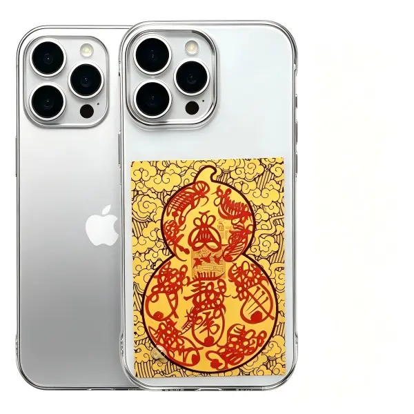 New "Master" Series Hand-Painted Fengshui Blessing & Auspicious Decorative Cards - Home Decor Ornaments Suitable for Phone Cases, Wallets, Drawers
