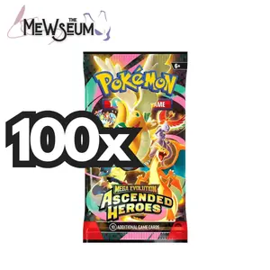 100x Ascended Heroes Booster Packs
