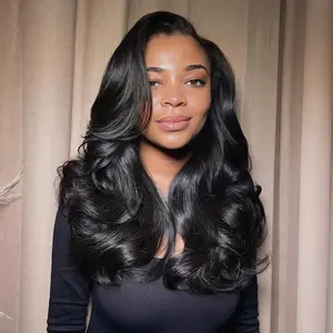 Recool Hair V Part Pre-Layer Loose Body&Burmese Curly&Kinky Curly Wigs Human Hair Minimal Leave Out Brazilian Glueless V Part Human Hair Wig Beginner Friendly No Sew in No Glue#TikTokShopBlackFriday