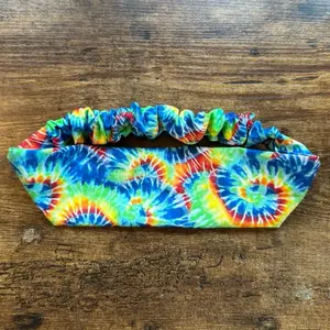 Tie Dye Rainbow Pride Headband