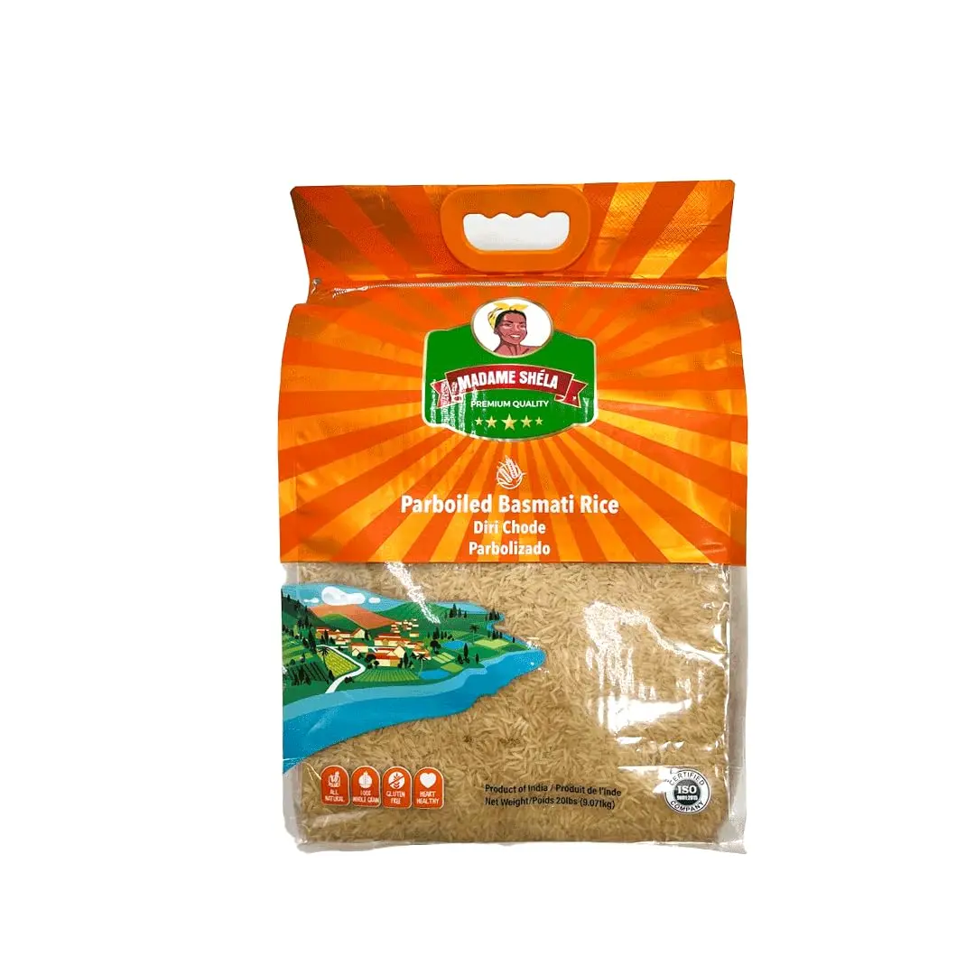 Madame Shéla – Parboiled Basmati Rice 20Lbs