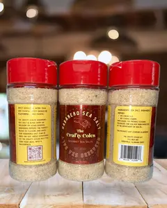 Habanero Sea Salt from The Crafty Coles - Spicy - Organic - Hot Peppers