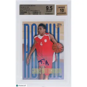 2013 Fleer Retro '95-96 Ultra Auto Giannis Antetokounmpo #208 BGS 9.5 Auto 10