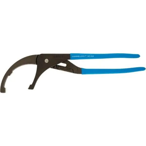 ChannelLock Adjustable Oil Filter Plier, 5-1/2" Max Diameter, 215 Bulk, S/N: 01900778, UNSPSC: 25191700