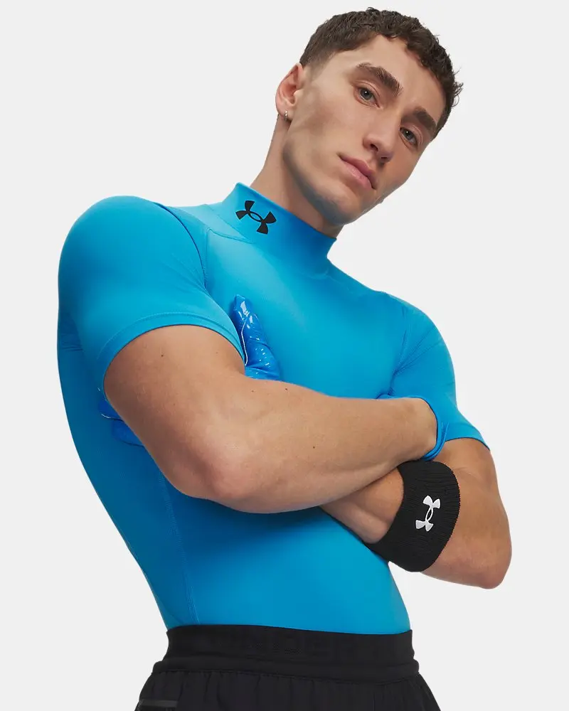 Under Armour HeatGear® Compression Men's Mock Short Sleeve