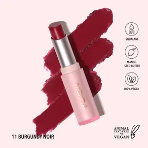 Signature Lipstick (011, Burgundy Noir)