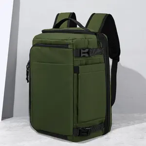 【TIALD】Carry-On Travel Backpack | Laptop Waterproof Quick Access  for Airplane Travel Durable Compact Airline Approved Secure 35L-41L Volume Separate Ventilated Shoe Storage & Multiple Pockets for Outdoor Adventures | 5006
