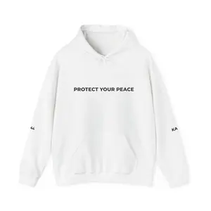 Protect Your Peace Hoodie | Minimal Text Comfort Pullover