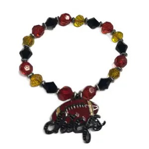 Chiefs Beaded Bracelets for Women- Fashion Accessory gold bracelet