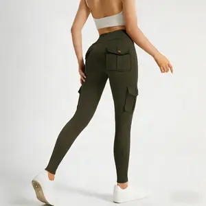 Women's High Waist Butt Lifting Yoga Leggings with Multi Pockets, Solid Color High Stretch Soft Slim Fit Workout Pants for Running, Fitness, Gym, Pilates, Hiking & Outdoor Sports local shipping jeggings