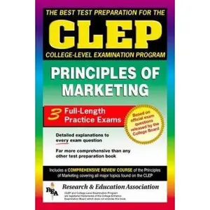 USED-CLEP Principles of Marketing (REA) -The Best Test Prep for the CLEP Exam (CLEP Test Preparation) by James E. Finch (Paperback)